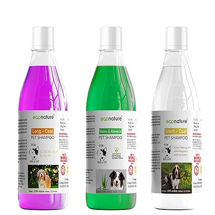 Shampoo for Dog&Cats all 330ml Pack 3 for all coats