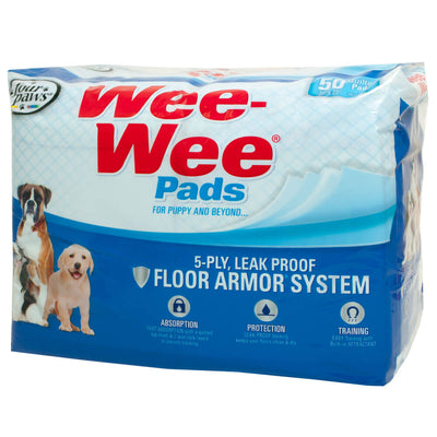 Four Paws 100534713 Wee-Wee Pads 50 pack