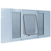  Aluminum Sash ChubbyKat Flap Pet Door Medium