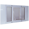 Aluminum Sash Pet Door Medium White 1.75″ x 23″ x 17.88