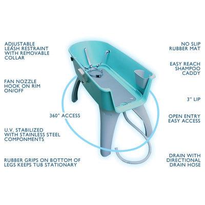 Booster Bath BB-XL Elevated Dog Bath and Grooming Center
