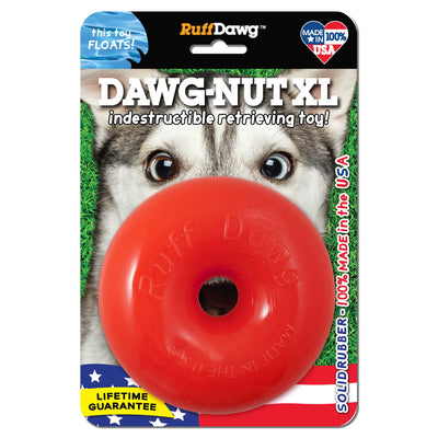 Indestructible Dawg Nut Dog Toy Packaged