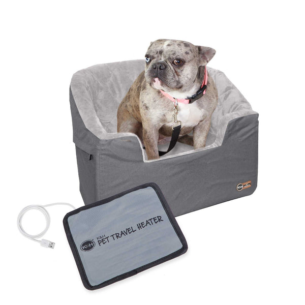 K H Pet Products KH100546487 Bucket Booster Pet Seat Collapsible Heate Every Pet Palace