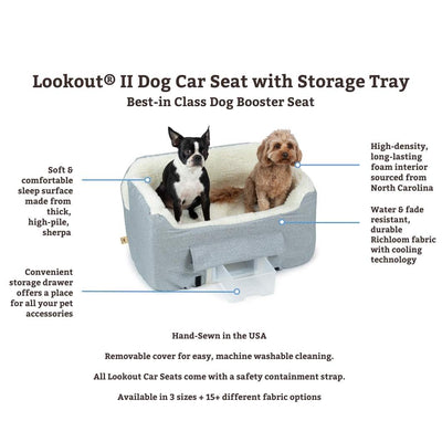 Lookout_C2_AE-II-Dog-Car-Seat-with-Storage-Tray-1_52c6ec4d-d62e-407c-aabb-901000b496872 of 7