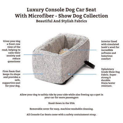 Luxury-Console-Dog-Car-Seat-With-Microfiber-Show-Dog-Collection_f0ae4d8a-f8c5-44ff-a6ba-a119880654e02 of 13