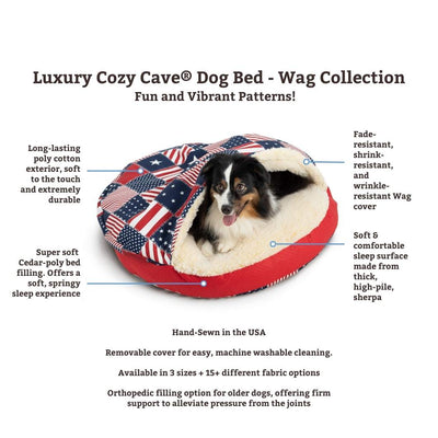 Luxury-Cozy-Cave_C2_AE-Dog-Bed-Wag-Collection_2af34258-0f92-4f8d-a1d2-788e9bc621442 of 6