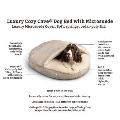 Luxury-Cozy-Cave_C2_AE-Dog-Bed-with-Microsuede_6250a09e-1894-44a3-b484-5316aeb4f2aa2 of 13