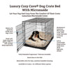 Luxury-Cozy-Cave_C2_AE-Dog-Crate-Bed-With-Microsuede_056ba251-bce6-4660-9bd5-aacd6f5c7ae92 of 10