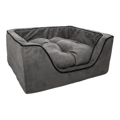 Luxury-Square-Dog-Bed-with-Microsuede-anthracite-black-7_dc2f8084-ce6f-41e6-8fb0-93b0e84232883 of 10