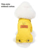 Luxury Winter Dog Jacket Puppy Dog Clothes Pet yellow