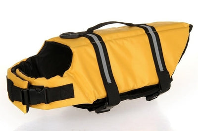 Pet Dog Life Jacket Safety Clothes for Pet Life Yellow