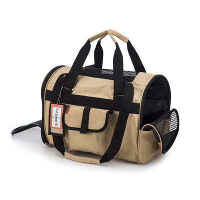Prefer_Pets_566_Jet_Carrier_Khaki_Pet_Carrier_-_Sides_Open_f551f8b0-32e2-4d68-8436-f93fcacd3ef86 of 17