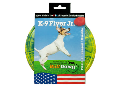 K9 Flyer Jr Dog Toy Packaged