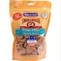 Smokehouse Pet Products-Usa Prime Chips Dog Treats Resealable Bag - 8 OZ