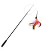 Funny cat stick 1.8m super long carbon fiber fishing rod scratch resistant feather cat toy - 4 of 4