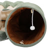 Cat's Telescopic Tunnel Cushioned Bed  opening