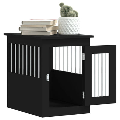 furniture dog crate open door