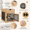 Furniture Style Dog Kennel with Drawer and Removable Dog Bed - 10 of 10