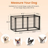 Dog Crate 47.2" Dog Kennel for Small Medium Dogs, Puppy Dog Playpen with Top, Pet Cage, Indoor, Black.47.2"L x 22"W x 24"H. - 6 of 15