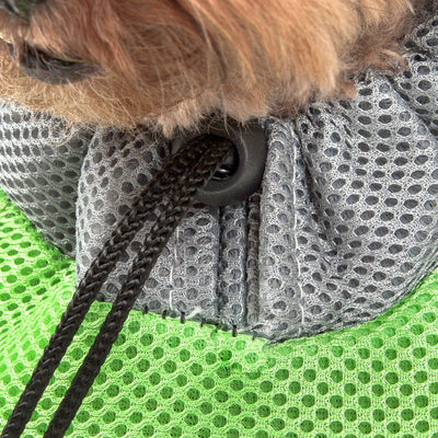 On-The-Go Supreme Travel Bark-Pack Backpack Pet Carrier - Green and Black - 3 of 7