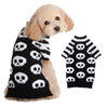 Pet Dog Halloween Costume Pumpkin Skull Death Pattern Pet Knit Sweater - XXS to XXL - 8 of 14