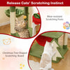 Cute Christmas Cat Tree with Sisal Scratching Posts and Gift Box Shaped Condo - 10 of 11