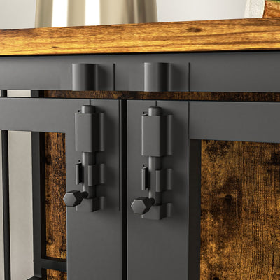 Furniture dog crate hardware