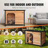  Outdoor Dog House, Waterproof Insulated Dog House indoors or out