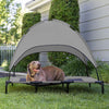 Elevated Pet Dog Bed Tent with Canopy, Pet Puppy Bed Outdoor Tent House, Breathable Portable Dog Cushion with Sun Canopy Double-Layer Camp Tent - 2 of 6