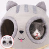 Soft Round Cat Deep Sleep Comfort In Winter Cat Bed Dog Iittle Mat Basket Small Cat Dog House Portable Pets Tent Cozy Cave Nest - 5 of 7