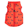 Cartoon Cardigan Waistcoat with Zipper Tractive Hole for Dogs - XS to XL