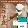 5L Automatic Pet Feeder Timed 2.4G WiFi Cat Feeder With App Control 1-10Meals Dry Food Per Day Type-C Battery Dual Power Supply For Cats Dogs - 3 of 10
