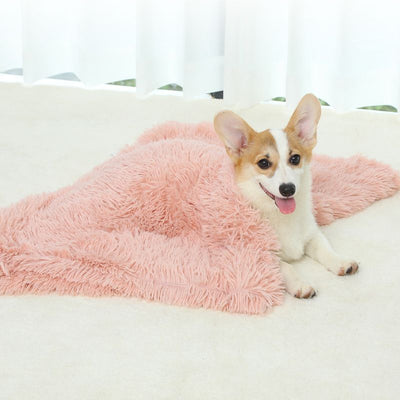 Dog Bed And Extra Matching Cover Sheet Dog Crate Pad Ultra Soft Dog Bed Mat Washable Pet Kennel Bed With Non-Slip Bottom Fluffy Plush Sleeping Mat For Large Medium Small Dogs - Sm to 2XL- 18 of 18