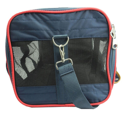 Airline Approved Aero-Zoom Lightweight Wire Framed Collapsible Pet Carrier - Blue - 5 of 5