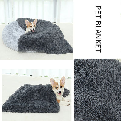 Dog Bed And Extra Matching Cover Sheet Dog Crate Pad Ultra Soft Dog Bed Mat Washable Pet Kennel Bed With Non-Slip Bottom Fluffy Plush Sleeping Mat For Large Medium Small Dogs - Sm to 2XL- 13 of 18