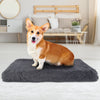 Dog Bed Soft Plush Cushion Cozy Warm Pet Crate Mat Dog Carpet Mattress with Long Plush for S M Dogs - S, L, XL - 9 of 9