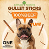 Gullet Sticks 24 Count 100% Natural Beef Esophagus Dog Chews 6' Premium Dog Treats for Training Puppies & Adults Zero Filler or Preservatives - 4 of 7