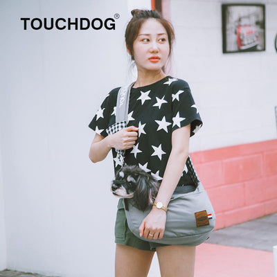 Touchdog 'Toga-Bark' Over-The-Shoulder Hands-Free Pet Carrier - 8 of 9