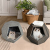 25.98'' Shaped Modern Pet Furniture Cat Kennel Side Table MDF Multi-Purpose Furniture - 15 of 32