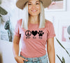 Peace Love Dogs Shirt - XS to 3XL