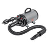 VEVOR Dog Dryer, 2800W/4.3HP Dog Blow Dryer, Pet Grooming Dryer with Adjustable Speed and Temperature Control, Pet Hair Dryer with 4 Nozzles and Extendable Hose, Grey and Black - 1 of 6