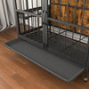 Furniture dog crate tray