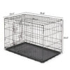 36" Pet Kennel Cat Dog Folding Steel Crate Animal Playpen Wire Metal - 7 of 12