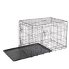 36" Pet Kennel Cat Dog Folding Steel Crate Animal Playpen Wire Metal - 1 of 12