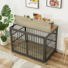 furniture dog crate open top