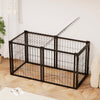 Dog Crate 47.2" Dog Kennel for Small Medium Dogs, Puppy Dog Playpen with Top, Pet Cage, Indoor, Black.47.2"L x 22"W x 24"H. - 8 of 15