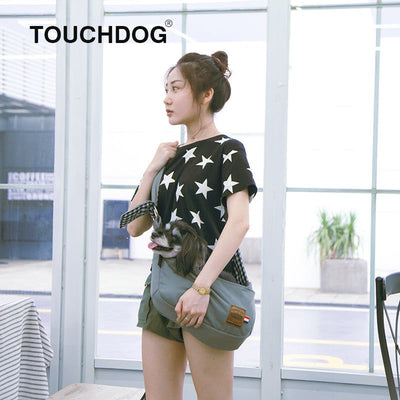 Touchdog 'Toga-Bark' Over-The-Shoulder Hands-Free Pet Carrier - 6 of 9