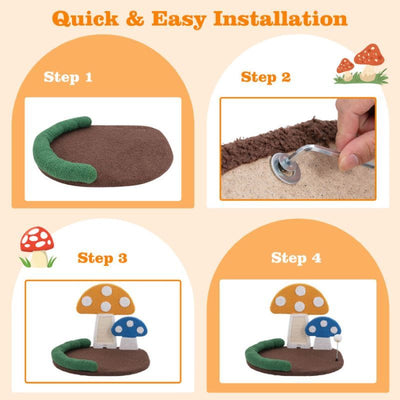 Cat Tree with Sisal Claw Scratcher for Indoor Cats Activity - 11 of 12