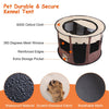 Foldable Playpen for Dog with Carry Bag Portable Travel Waterproof storage pocket