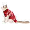 Dog Reindeer Holiday Pet Clothes Sweater for Dogs Puppy Kitten Cats - XXS to L - 2 of 5